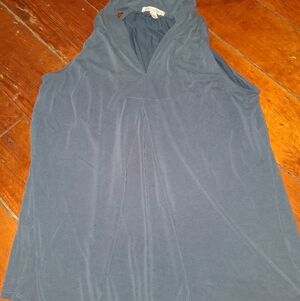 *bogp* Elegant Sleeveless Blue Top